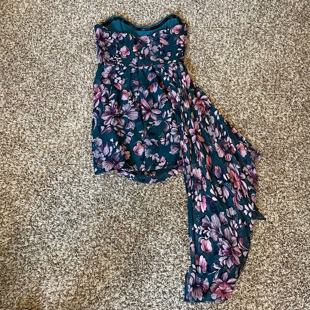 Katie May Chasing Dawn Floral Mini Dress in Artsy Pink - Picture 3 of 6